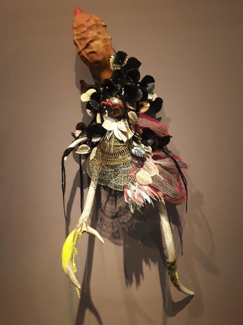 Rina Banerjee, 2020, installation view. Galerie Nathalie Obadia.